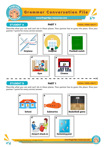 MODAL VERBS: ABILITY - Grammar Speaking