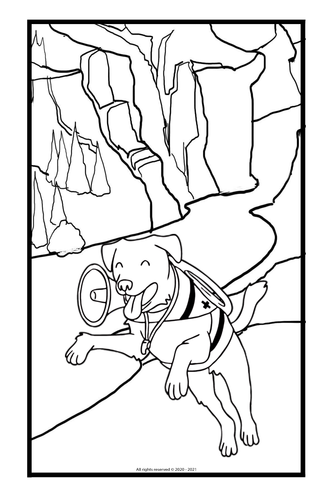 Dog Hero Coloring Book | Teaching Resources