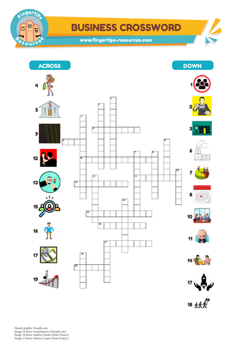 Business Vocabulary Crossword