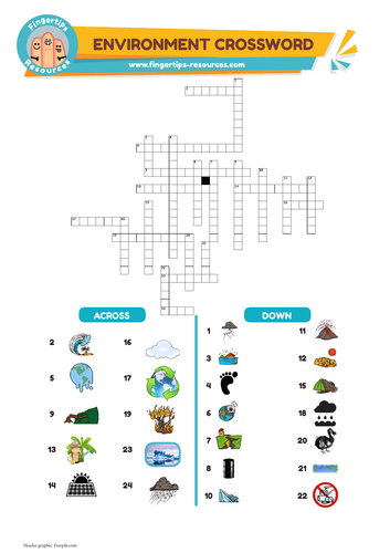 Environment Vocabulary Crossword