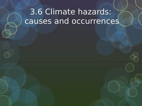 IGCSE EnvironmentManagement Atmosphere