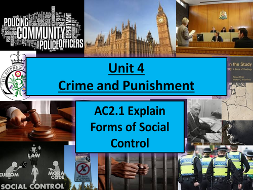 criminology-new-spec-unit-4-exam-unit-ac2-1-explain-forms-of-social