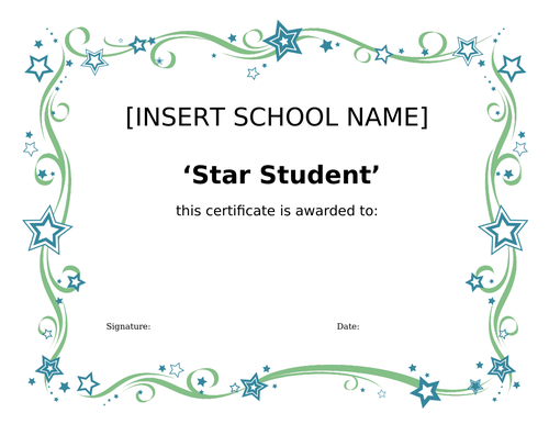 Head of Year - Reward Certificate - Bundle | Teaching Resources