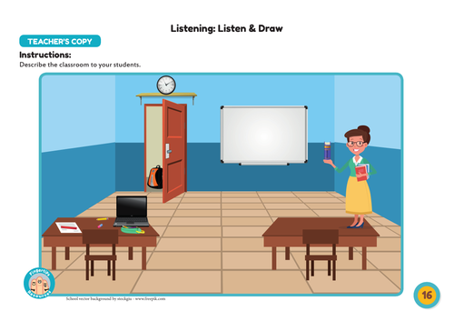 The Classroom: Listen & Draw!