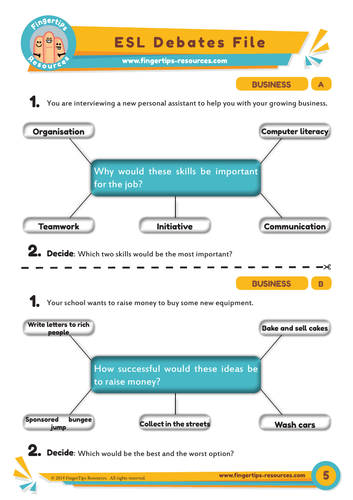 Business - Debate Activity