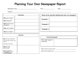 Captain Tom - newspaper report planning sheet and model text | Teaching ...