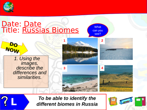 KS3 L2 - Biomes of Russia | Teaching Resources