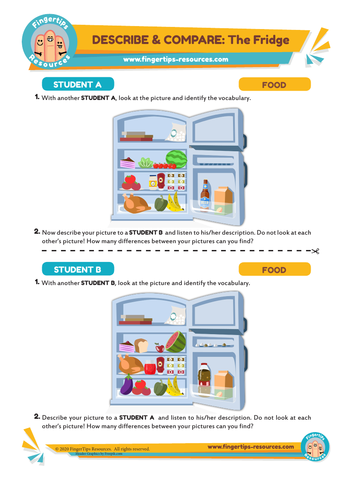 DESCRIBE & COMPARE: The Fridge