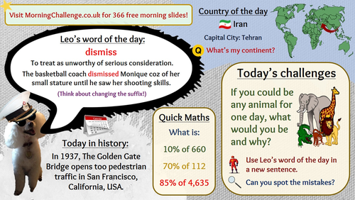 366-morning-challenges-for-ks2-teaching-resources