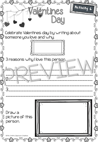 February writing journak (booklet)