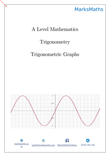 Trigonometric Graphs Teaching Resources 8716