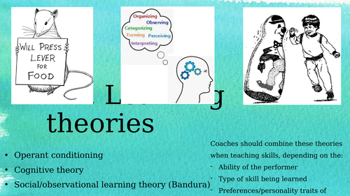 OCR A Level PE Year 1 Skill Acquisition - Learning theories