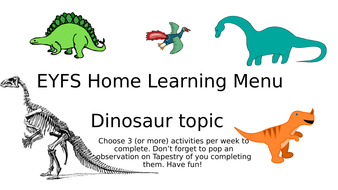 eyfs dinosaur activities