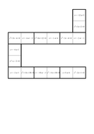 Solving Quadratic Equations Tarsia Puzzle - GCSE Mathematics | Teaching ...