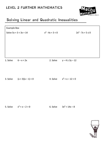 L2FM - Linear and Quadratic Equations | Teaching Resources