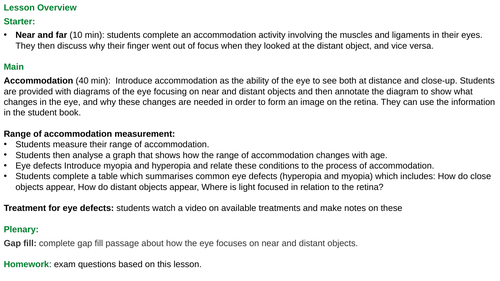 B10.6 Common problems of the eye