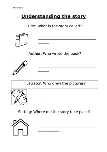 Guided reading worksheet