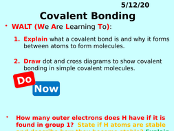 Covalent Bonding PPT - GCSE Chemistry | Teaching Resources