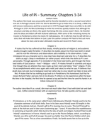 Life of Pi: Summary Chapters 1-36 | Teaching Resources