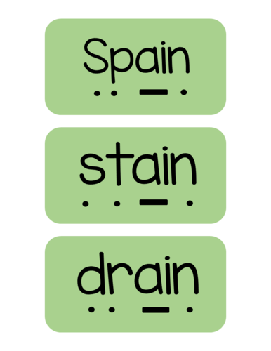 Read Write inc (RWI) set 3 flashcards and green word cards with sound ...