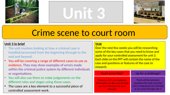 Criminology unit 1 and 2 exam image