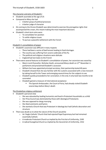 The Complete Notes for AQA A Level History: Tudors (Option 1C) – The ...