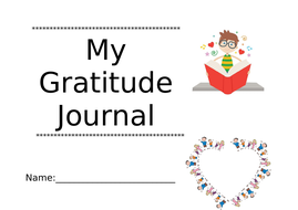 KS2 Gratitude Journal | Teaching Resources