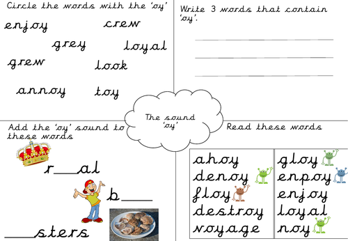 HOME LEARNING- Year 1 Phonics- Week 4