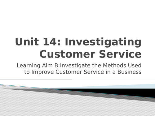 unit 14 btec business level 3