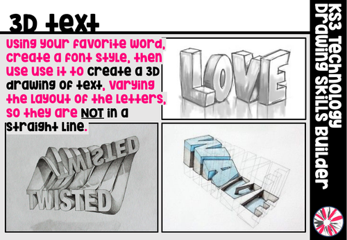 70 Drawing Tasks/Exercises | Teaching Resources