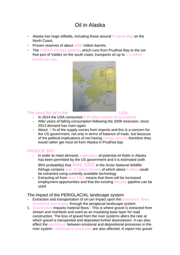 alaska case study geography a level