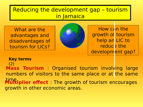 tourism and the development gap