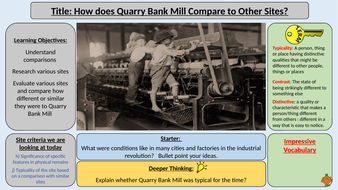 Quarry bank mill coursework questions picture