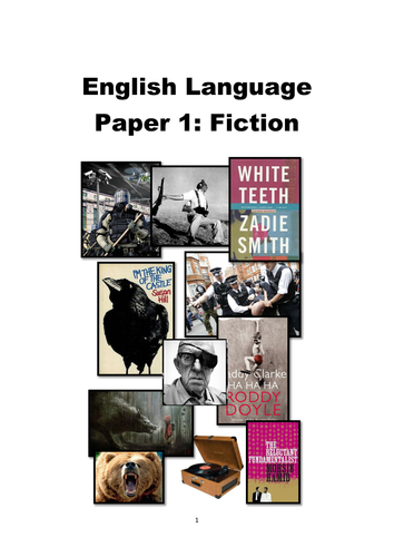 AQA English Language Paper 1 Revision | Teaching Resources