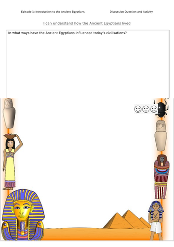 The Egyptians For Kids Audiobook & Activity | Teaching Resources