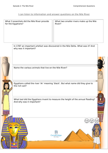 the-nile-river-distance-learning-audio-comprehension-worksheets-teaching-resources