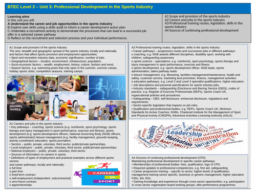 btec sport unit 3 assignment 2