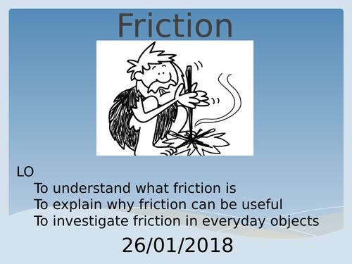 KS3 - Physics - Friction | Teaching Resources