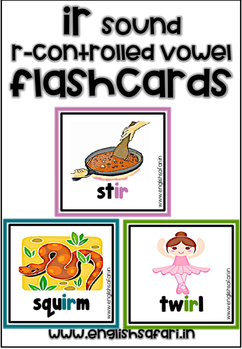 Bossy R words flashcards | Teaching Resources