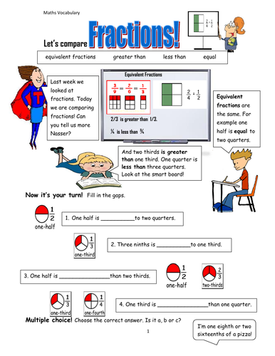 Comparing Fractions