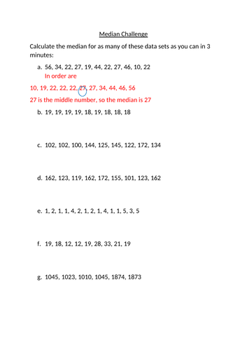 Data manipulation (distance learning suitable) Science skills KS3 ...
