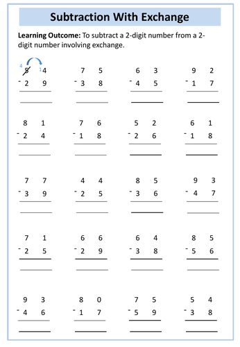 subtraction-aqa-entry-level-2-maths-teaching-resources