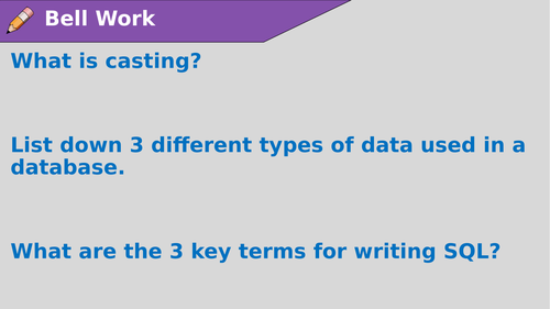 Paper 2 - Entire lesson set for OCR GCSE Computer Science (J277) - New ...