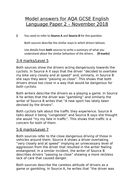 Levels 5, 7 and 9 model answers (AQA GCSE English Language ...