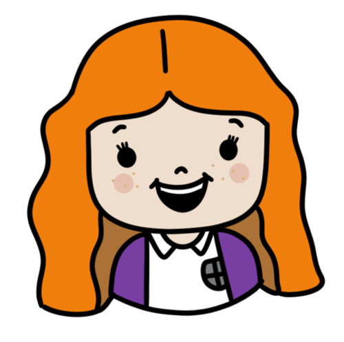 Diverse Pupil Clip Art - Purple Uniform | Teaching Resources