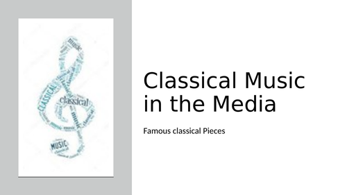 Classical Music in the Media Performance Task Distance Learning
