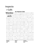 2-an-inspector-calls-wordsearches-teaching-resources