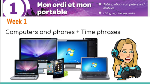 French Studio 1 - Module 3 complete (4 full lessons) New technologies ...