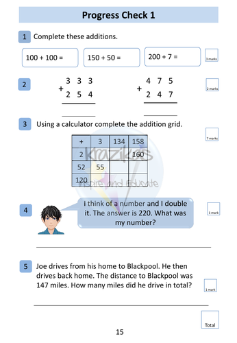 Addition to 1000: AQA Entry Level 3 Maths | Teaching Resources