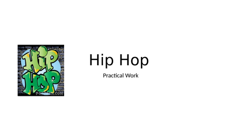Hip Hop Practical for Distance Learning